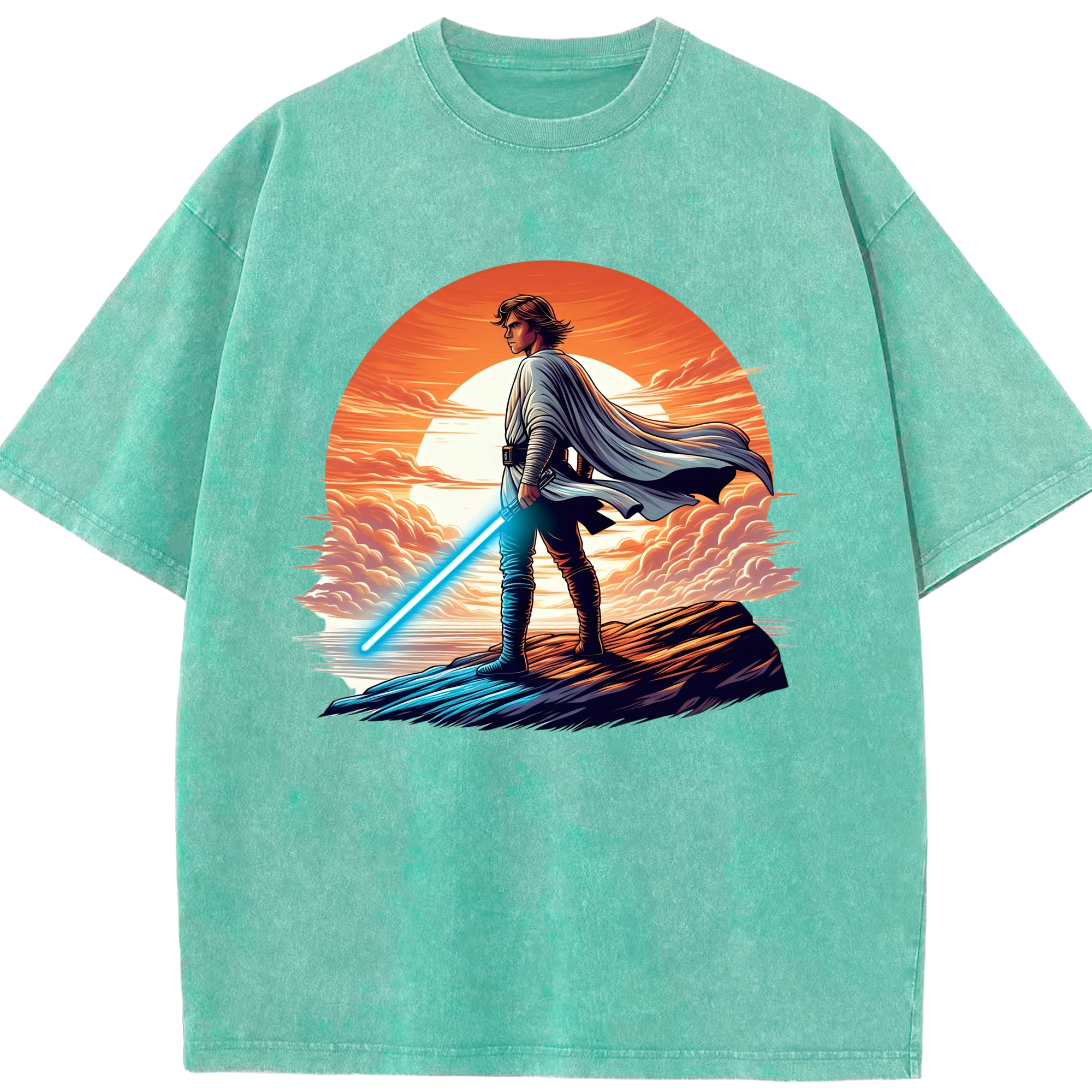（画像用） スター・ウォーズ Star Wars 綿100% ヴィンテージ風 半袖Tシャツ（フロントプリント）